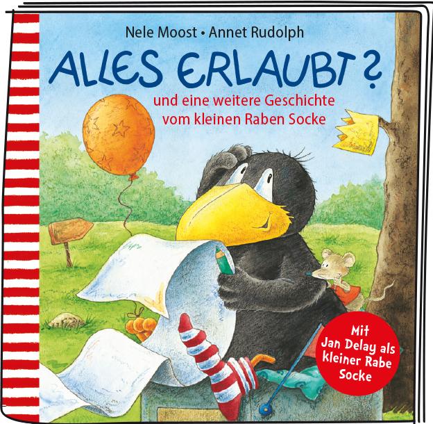 Produktbild Tonies Der kleine Rabe Socke - Alles erlaubt? (Deutsch)