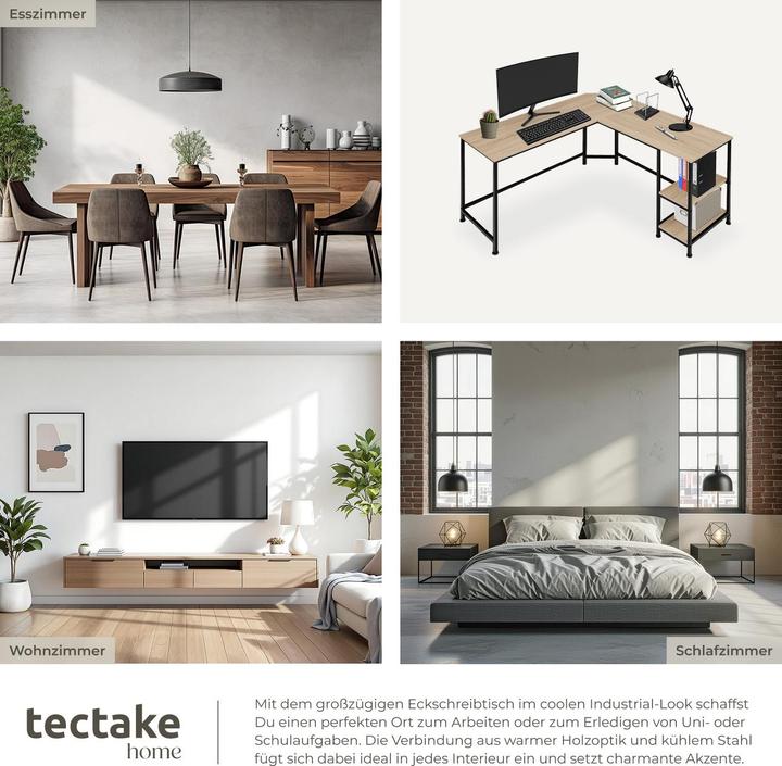 Image du produit tectake Hamilton (138 x 138 x 75,5 cm)