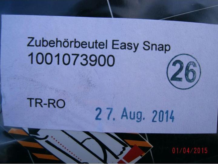 Actual product image Thule Assembly kit