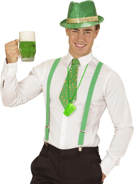 Produktbild Widmann Neon Grüne Schnapsglaskette (One Size)