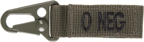 Actual product image Mil-tec Keyholder blood group