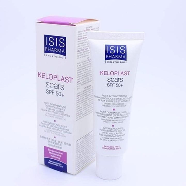 Actual product image Isispharma KELOPLAST SCARS SPF50+ (Sun cream face, SPF 50+, 40 ml)