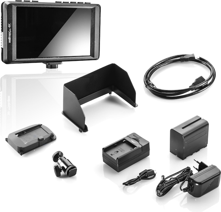 Actual product image Walimex 4.5" Camera Assist Monitor 4K IPS Set (4.50", 4K)
