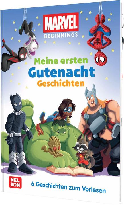 Produktbild MARVEL Beginnings: Meine ersten Gutenacht-Geschichten (Deutsch, 2025)