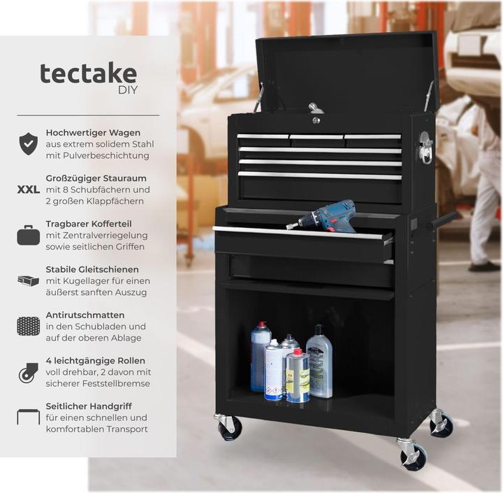 Actual product image tectake Tool trolley (1 x)