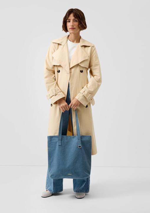 Immagine prodotto s.Oliver Tote-Bag aus Denim mit Ring-Detail