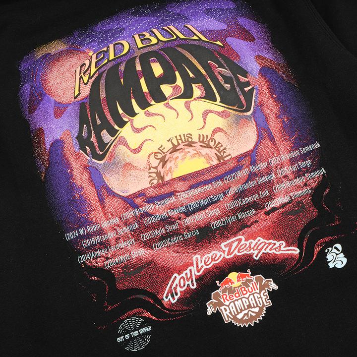 Produktbild Troy Lee Designs x RedBull Rampage Valley of Gods Pullover Hoodie, black, M (M)