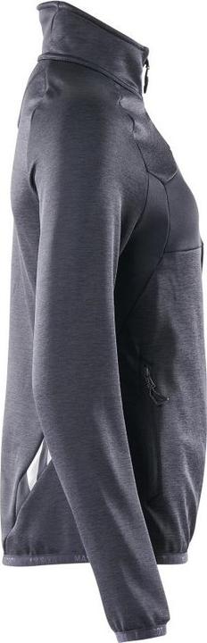 Actual product image Mascot Fleecepullover mit Reissverschluss, Damen Microfleecejacke Grösse M, schwarzblau (M)