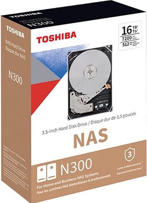 Actual product image Toshiba N300 (18 TB, 3.5")