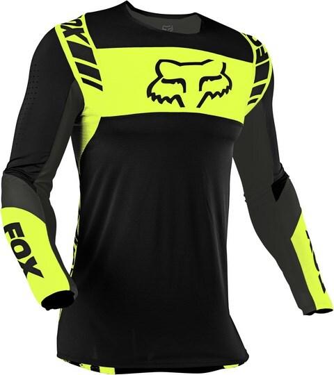 Image du produit Fox Jersey 21 Flexair Mach One Blk/Ylw 2 (XXL)