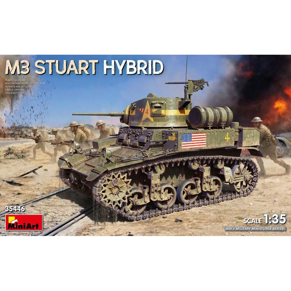 Mini art M3 Stuart Hybrid