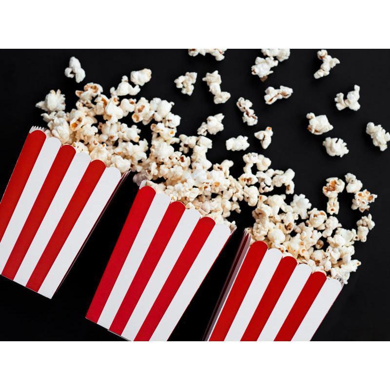 Thumbnail - Partydeco, Einweggeschirr, Popcorn Tüte (6 x)