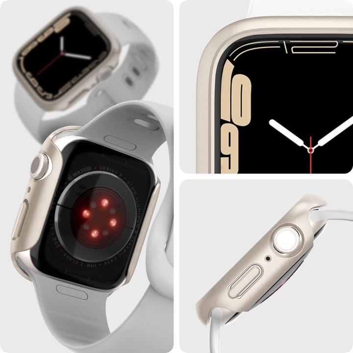 Image du produit Spigen Thin Fit Apple Watch 7/8 41mm starlight ACS04185