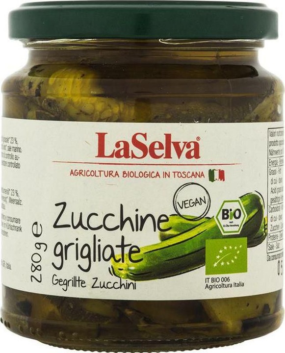 Immagine prodotto LaSelva Zucchine alla griglia in olio d'oliva (280 g)