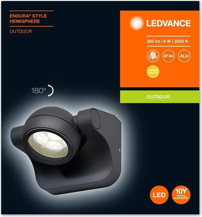 Produktbild Ledvance Endura Style Hemisphere (360 lm, IP44)