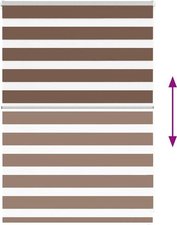 Produktbild vidaXL Zebra-Jalousie (95 x 100 cm)