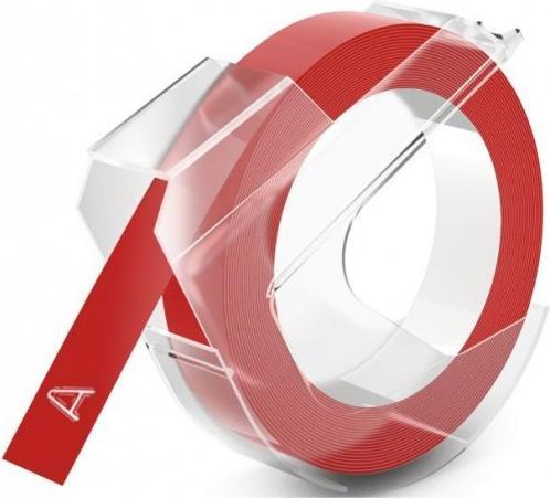Produktbild Dymo Prägeband 520102 (0.90 cm, Rot)