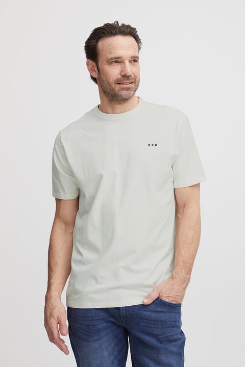 Produktbild FQ1924 FQTom SS basic tee w logo - T-shirt - 21900414 (M)