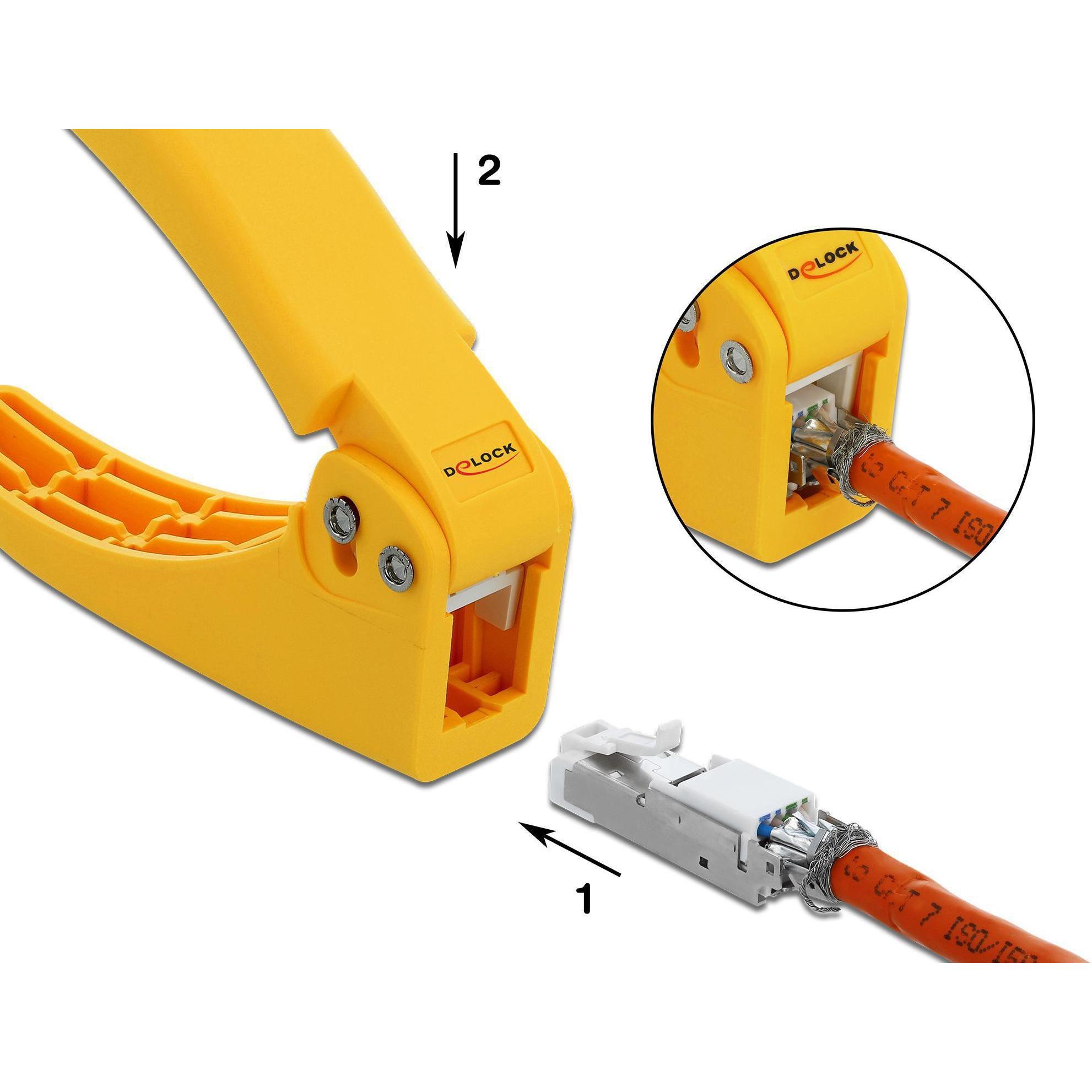 Thumbnail - Delock, Zange, Parallelzange für RJ45 Stecker (100 mm)