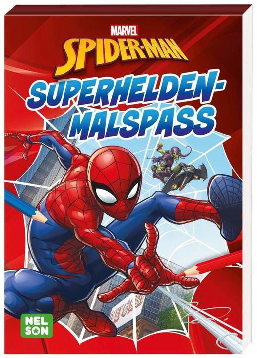 Actual product image Spider-Man: Superhero colouring fun