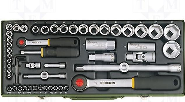 Image du produit Proxxon Jeu complet de clés à douille (1/2")