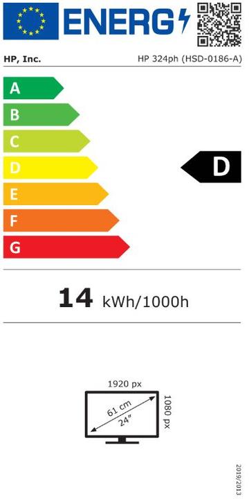 Energie-Label HP S3 Pro 324ph FHD MNTR (1920 x 1080 Pixel, 23.80")