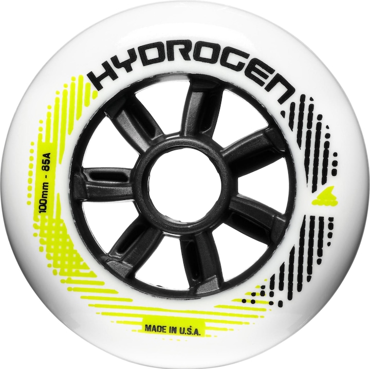 Produktbild Rollerblade Inline-Skates Rollen-Komplettset Hydrogen 100/85A, 8 Räder (100 mm, 85A)