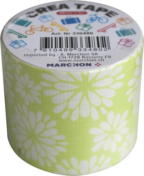 Immagine prodotto Office Nastro L546B verde/fiori (50 mm)