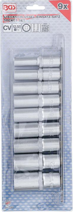Produktbild BGS Steckschlüssel-Einsatz-Satz (12.5 mm)