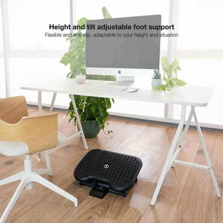 Actual product image Tooq Technology Reposapies Ajustable Confort Negro