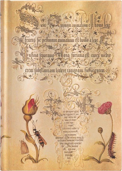 Produktbild Paperblanks Notizbuch Flämische Rose 13 x 18 cm, Blanko (13 x 18 cm, Blanko, Harter Einband)