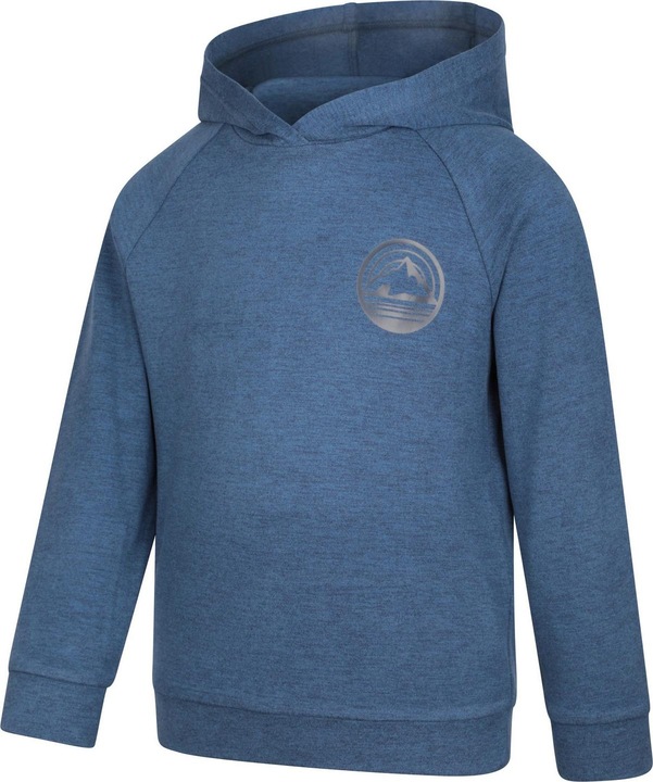Actual product image Mountain Warehouse Childrens/Kids Strath Melange Supersoft Hoodie (116)
