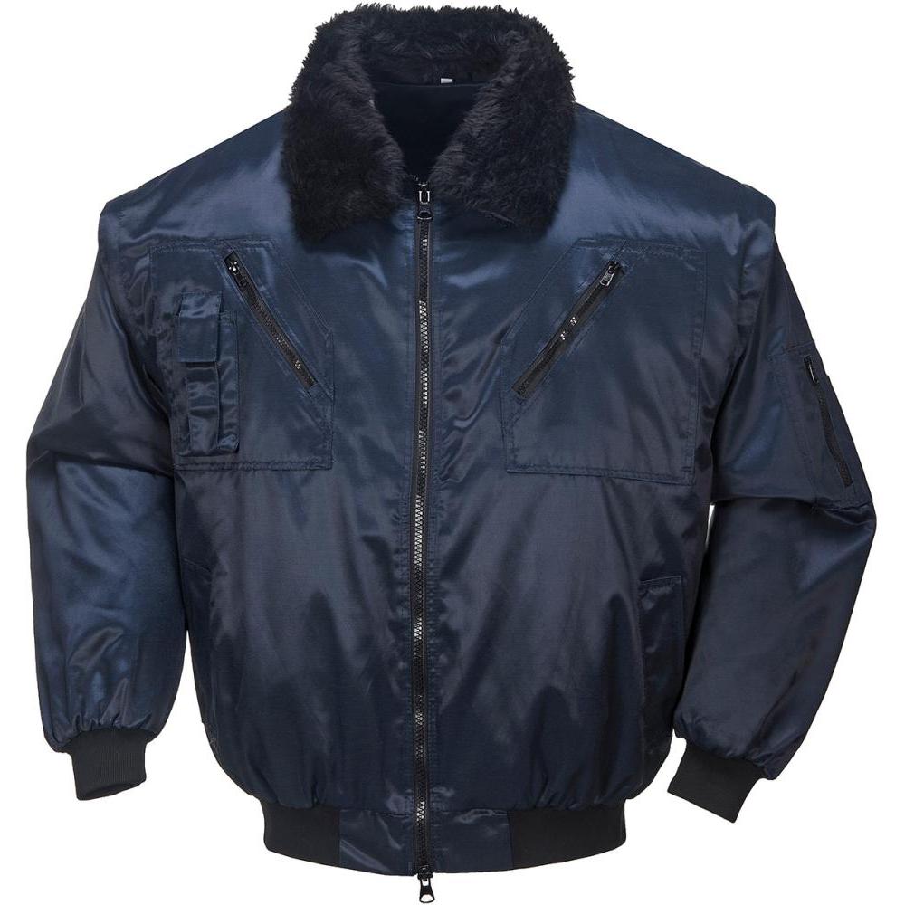 Magni, Arbeitsjacke, FORTIS Pilotenjacke Achim marine, Gr. L (L)
