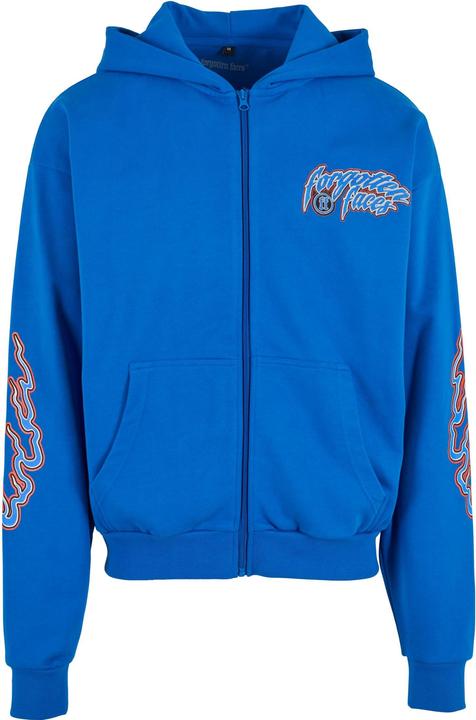 Produktbild Forgotten Faces Hooded Guy Oversize Zip Hoody cobalt blue M (M)