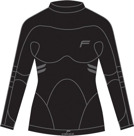 Produktbild Fuse Damen Sicherungsfusepro -T -Shirt 280 Langarm / L Schwarz (L)