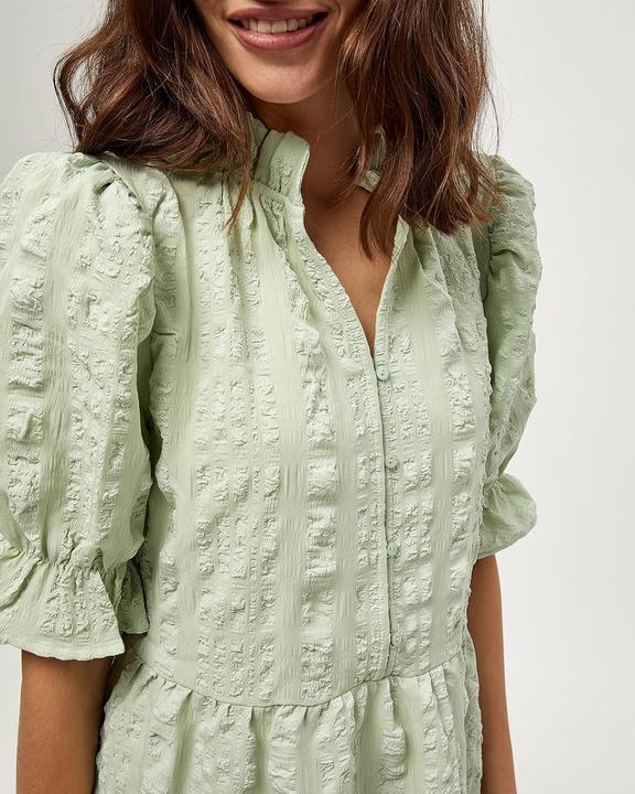 Image du produit Minus Dames Bergitta korte jurk, matte mint, 6 (34)