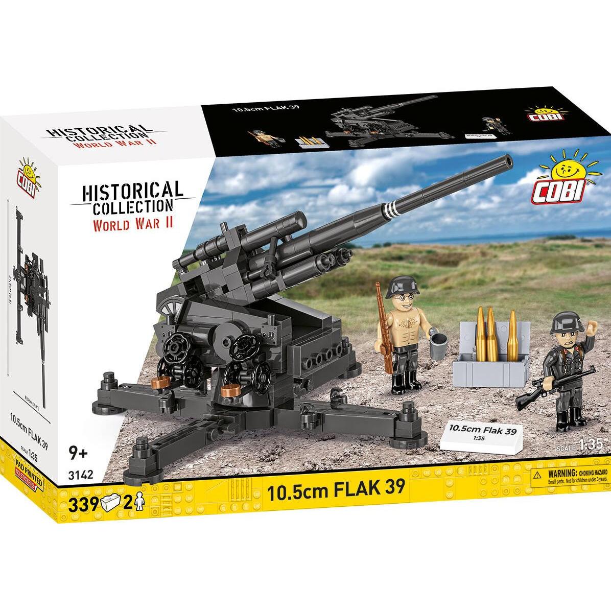Cobi WWII 10,5 CM FLAK 39 - Massstab 1:35 (3142)