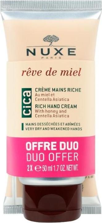 Nuxe - Set of hand creams RÃªve De Miel Cica (Rich Hand Cream) 2 x 50 ml (100 ml)