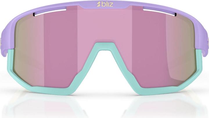 Actual product image Bliz Fusion Small (Matt Pastel Purple w Yellow, Brown w Pink Multi, Brown/pink)