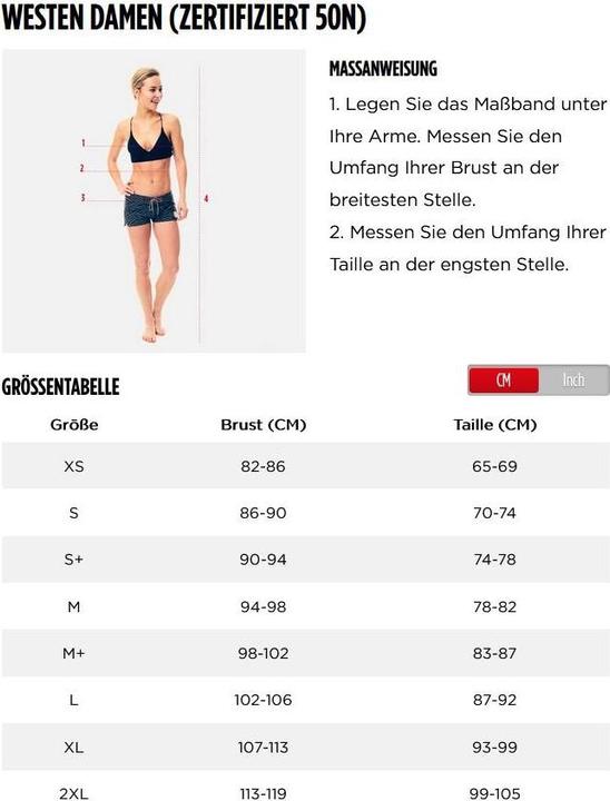 Produktbild Jobe Neopren-Schwimmweste für Frauen (S)