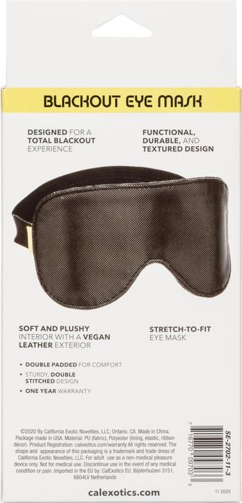 Actual product image CalExotics Boundless™ Blackout Eye Mask
