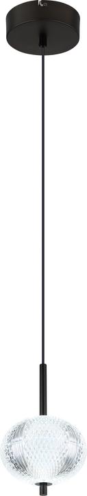 Image du produit Globo Lampe à Suspendre Métal Noir Mat, 1xled (770 lm)