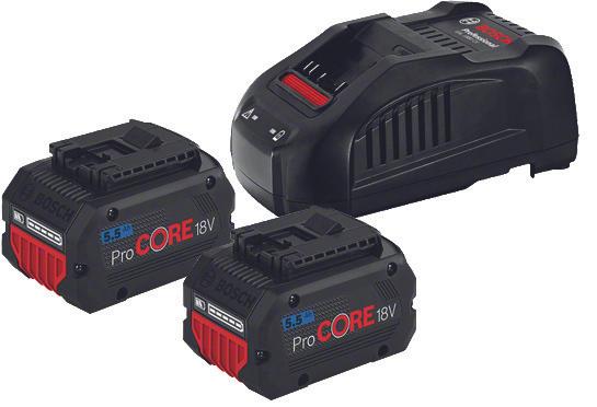 Image du produit Bosch Professional Kit de démarrage 2x 5.5Ah (18 V)