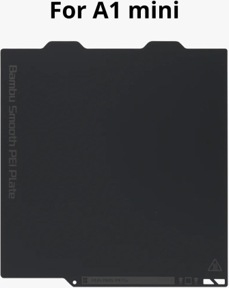 Actual product image Bambu Lab A1 Mini Smooth PEI Plate (Plate)