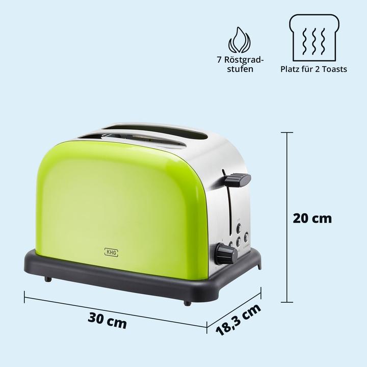 Actual product image KHG Lime (green)-stainless steel-black