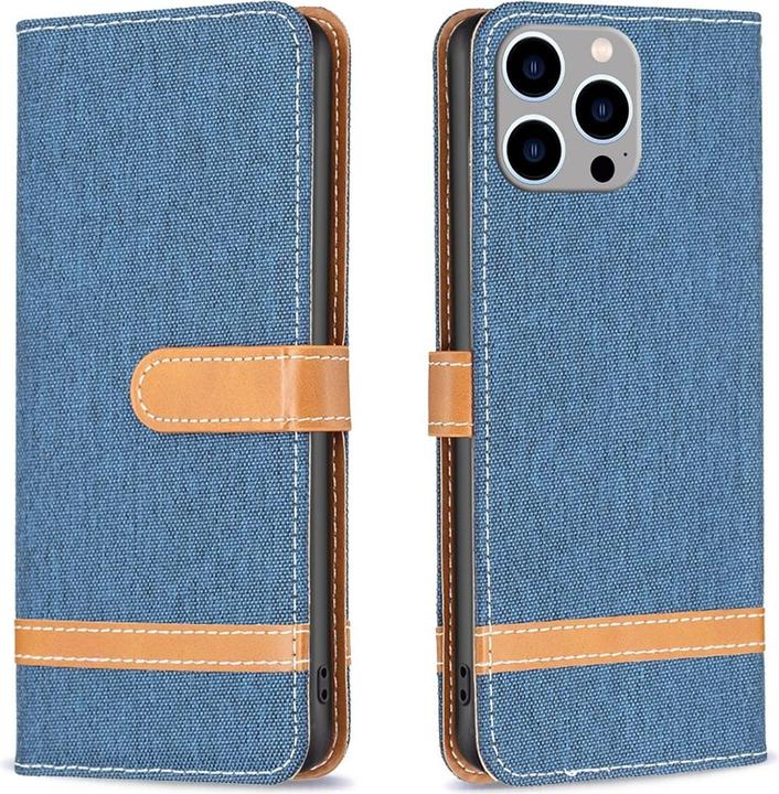 Produktbild König Design Hülle Handy Schutz für Apple iPhone 15 Pro Max Case Cover Wallet Klapp Tasche (Apple iPhone 15 Pro Max)