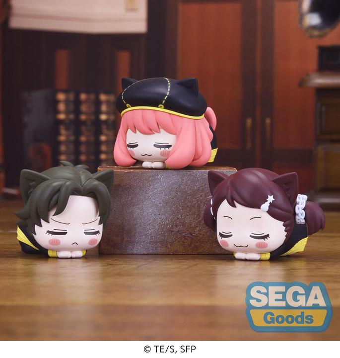Actual product image Sega Spy x Family statuette PVC Ohiruneko PM Damian, Anya or Becky Vol.2 4.5 cm