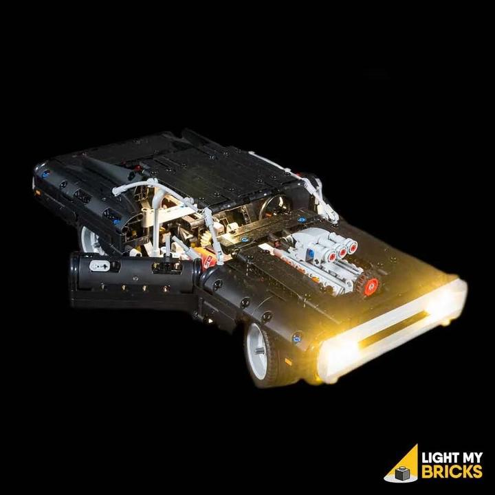 Actual product image Light my bricks LED Light Set for LEGO Dom's Dodge Charger
