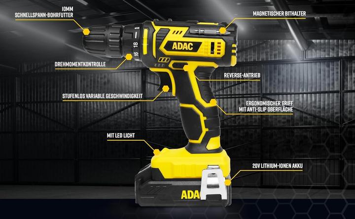 Actual product image Mannesmann Cordless drill