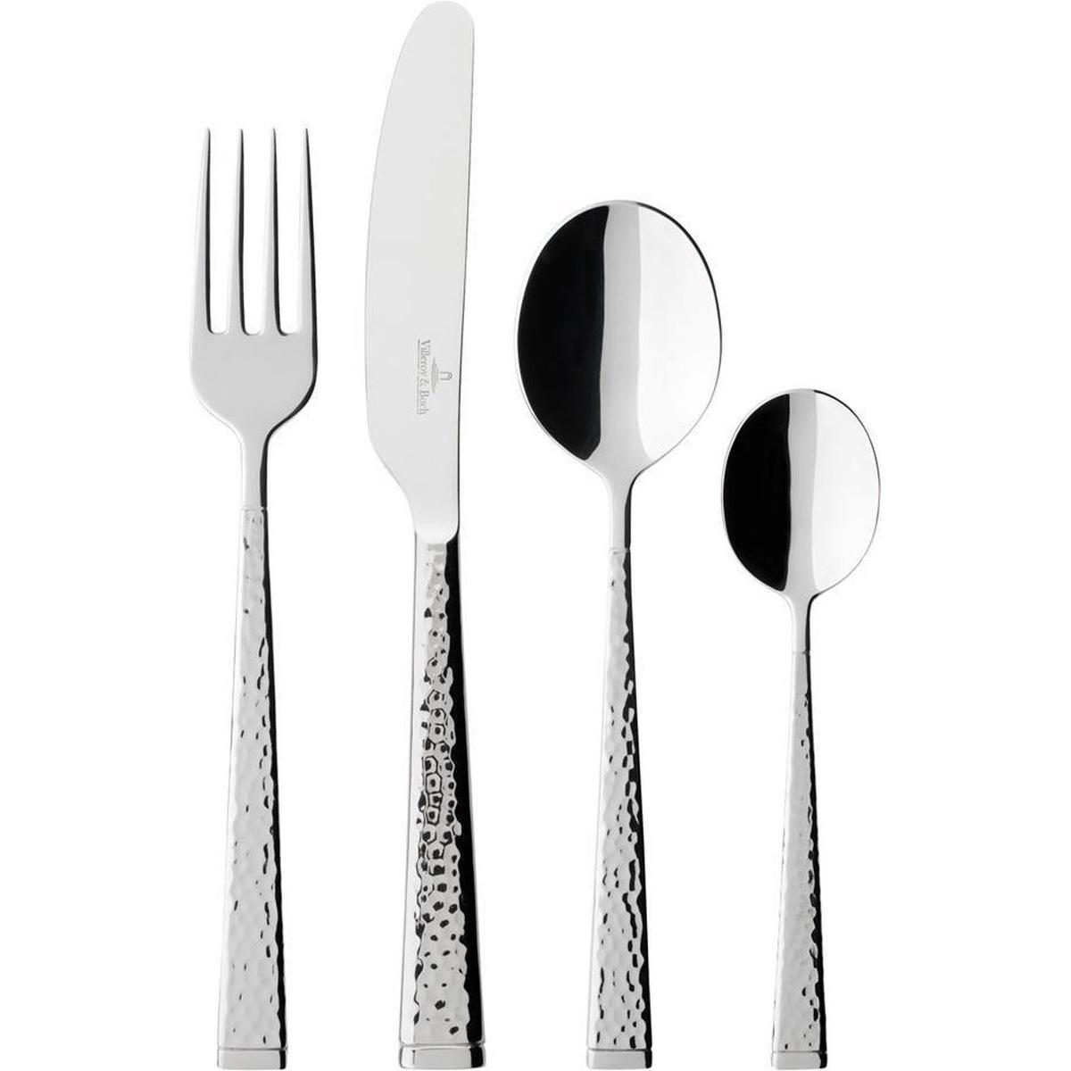 Villeroy & Boch Tafelbesteck 24tlg. Blacksmith, Posate, Argento